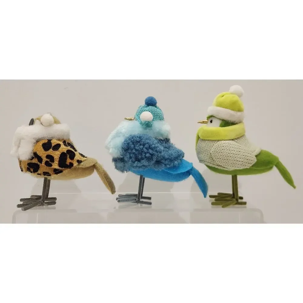 Target Wondershop 2023 Feathery Friends Christmas Fabric Birds